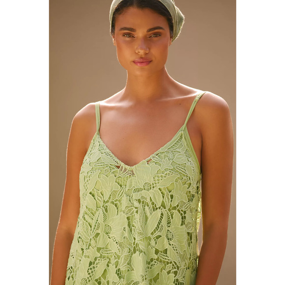 NWT Anthropologie Suboo Lace A-Line Midi Dress - Small - Picture 4 of 5